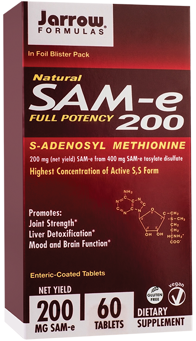 SAM-e 200mg 60tb - Jarrow Formulas - Secom