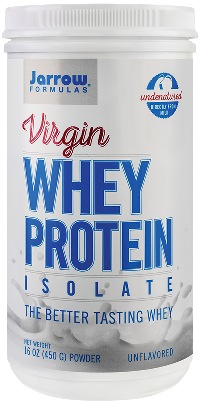 Virgin Whey Protein Isolate - proteine din zer - 450g - Jarrow Formulas - Secom