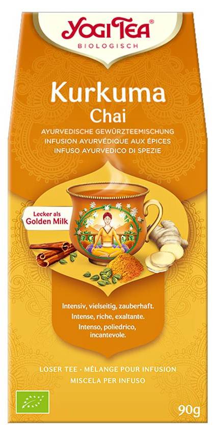 Ceai bio curcuma chai, 90g - Yogi Tea