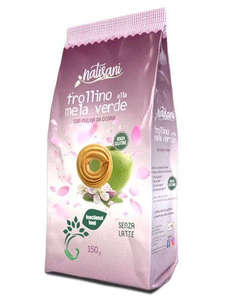 Frollino biscuiti cu mar verde, eco-bio, 150g - Natisani