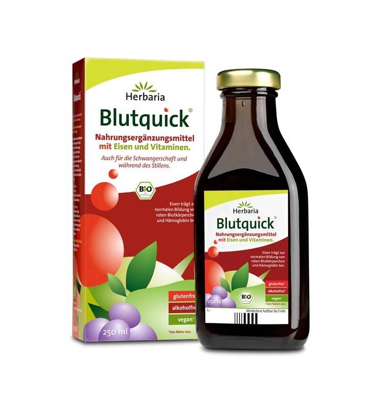 Blutquick - fier natural - 250ml - Herbaria