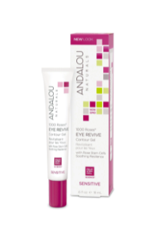 Gel pentru ochi, 1000 Roses Eye Revive Contour Gel, 18ml - Secom - Andalou