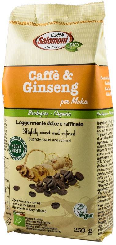 Cafea si Ginseng Eco-Bio 250g - Salomoni