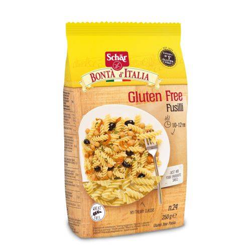 Paste, Fusilli, fara gluten, 250g - Dr. Schar