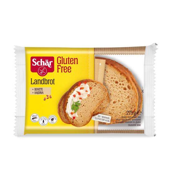 Paine taraneasca, Landbrot, fara gluten, 275g - Dr. Schar