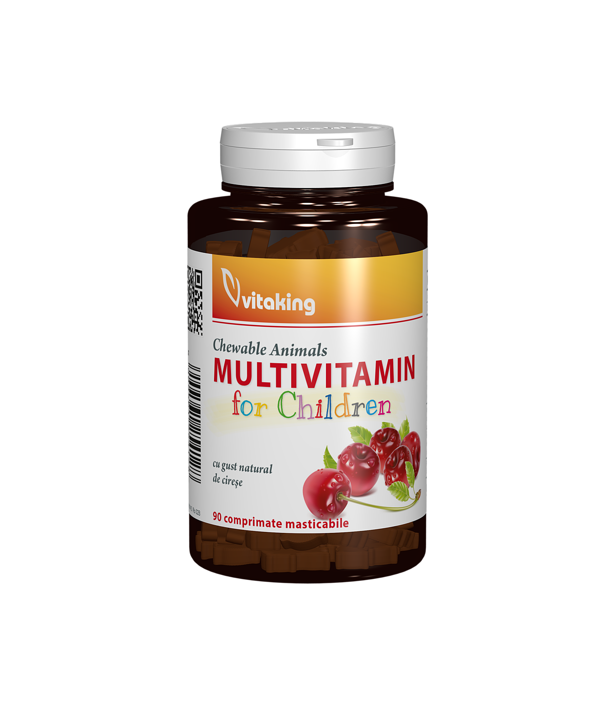 Multivitamina cu minerale pentru copii, 90cpr - Vitaking