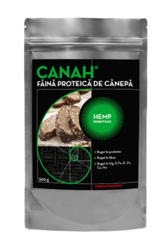 Faina de canepa proteica, 500g - Canah