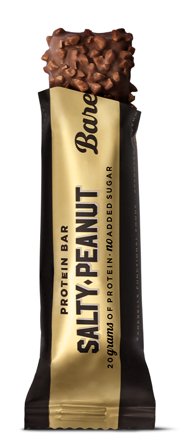 Barebells bars, baton proteic cu aroma de arahide sarate, 55g - Gnc