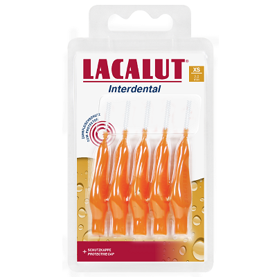 Periute interdentare xs 2mm, 5buc - Lacalut