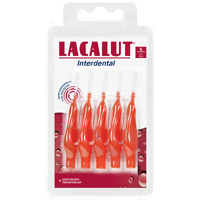 Periute interdentare S 2.4 mm, 5bucati - Lacalut