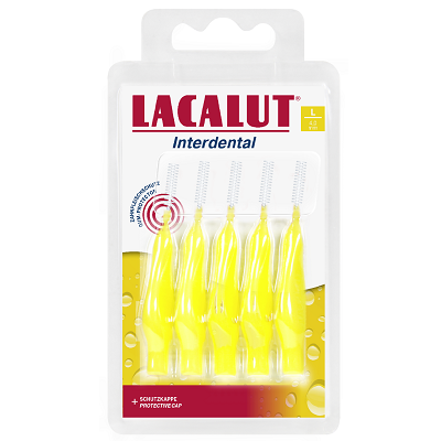 Periute interdentare L 4mm, 5bucati - Lacalut