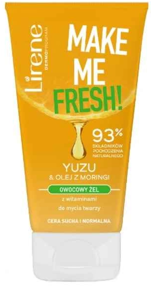 Gel curatare faciala cu yuzu si moringa, 150ml - Lirene