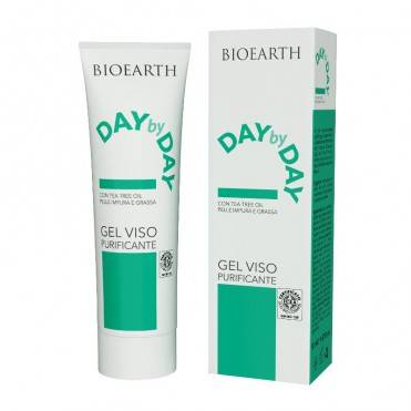 Crema pentru ten acneic si gras, Day by Day, 50ml - Bioearth