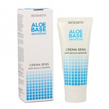 Crema Sens pentru ten uscat, Aloebase, 50ml - Bioearth