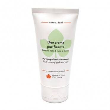 Deodorant crema purificator, 50ml - Biofficina