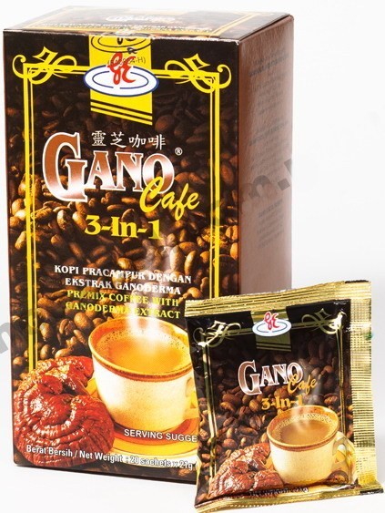 GanoCafe 3 in 1  - cafea instant 3 in 1 cu ganoderma - 20pl/cutie - GANO EXCEL