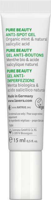 Gel pentru acnee cu menta si acid salicilic, eco-bio, 15ml - Lavera