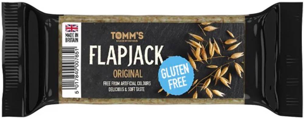 Baton proteic energizant Flapjack Original, fara gluten, 100 g Bombus