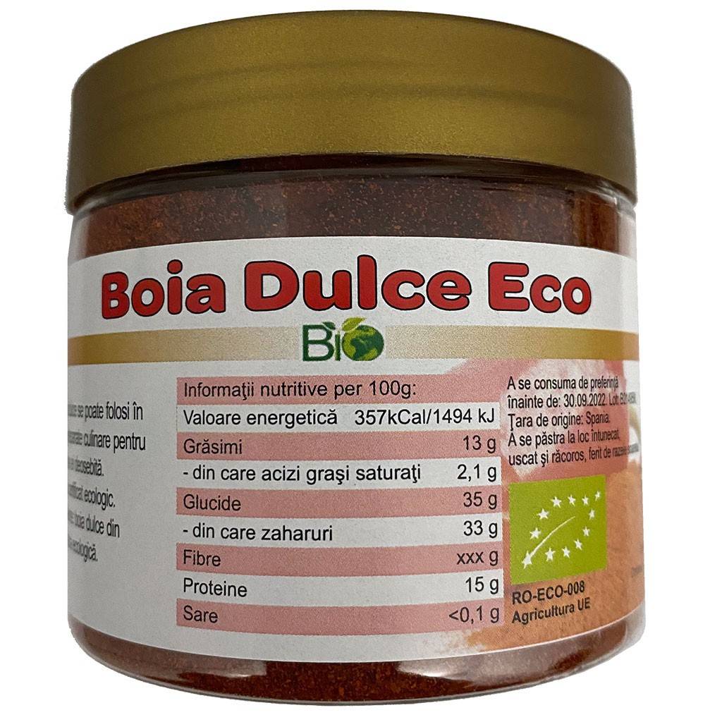 Boia dulce, eco-bio, 120g - Deco Italia