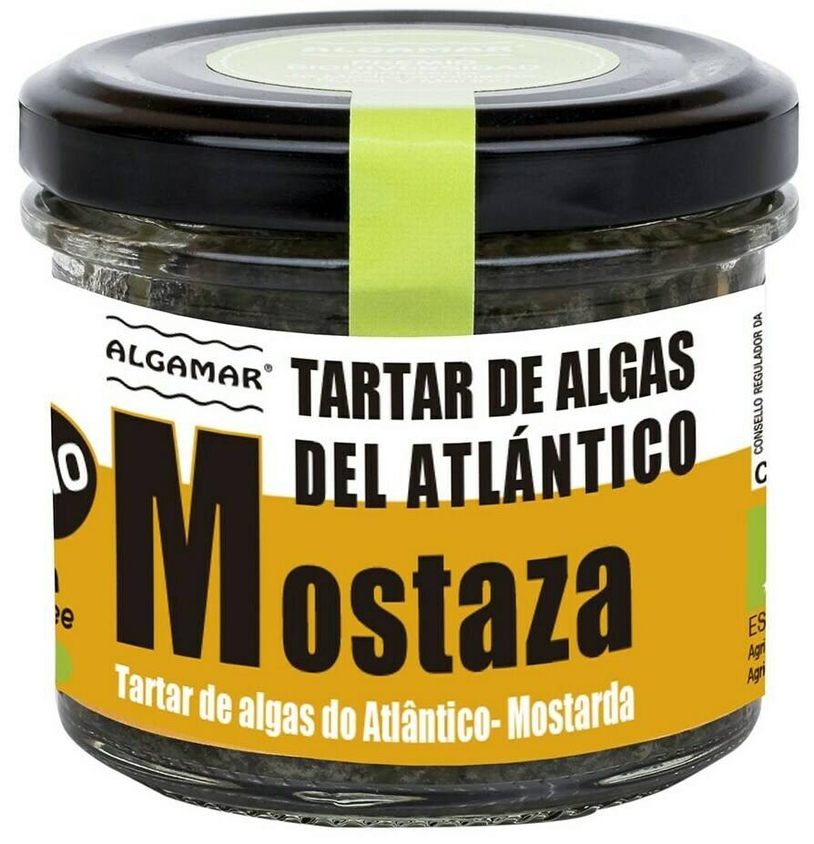 Tartar de alge marine cu mustar, bio 100g - Algamar