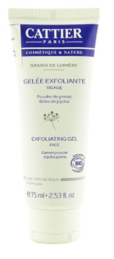 Gel de curatare exfoliant Grains de Lumiere, 100ml - Cattier