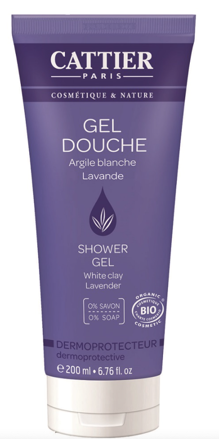 Gel de dus cu miere de lavanda, 200ml - Cattier