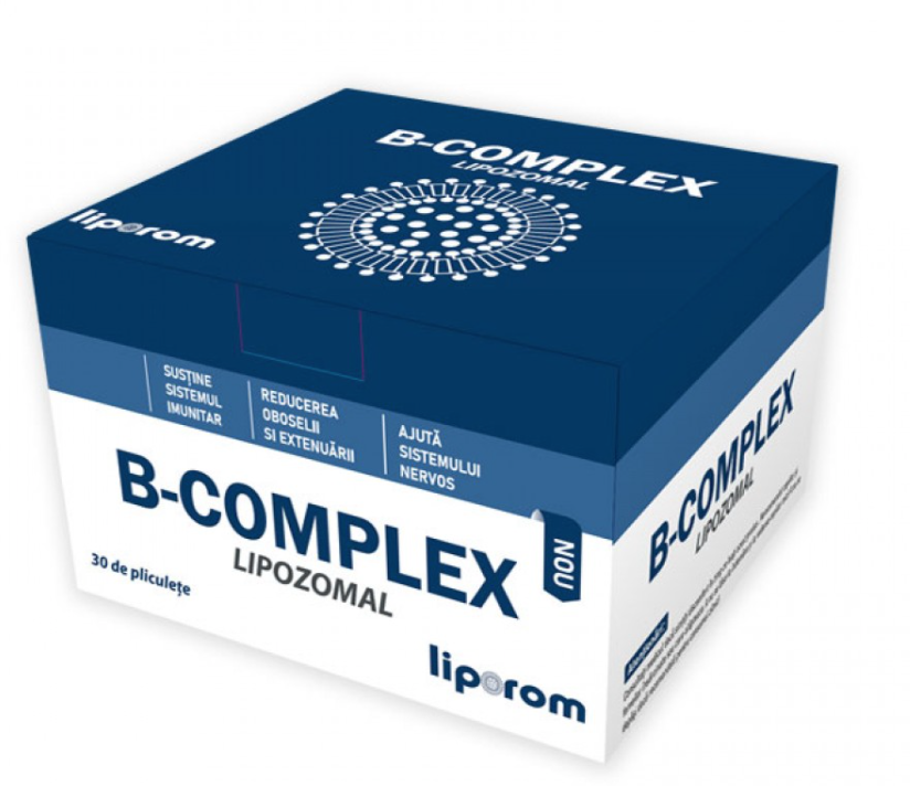 B-Complex lipozomal, 30plicuri - Liporom