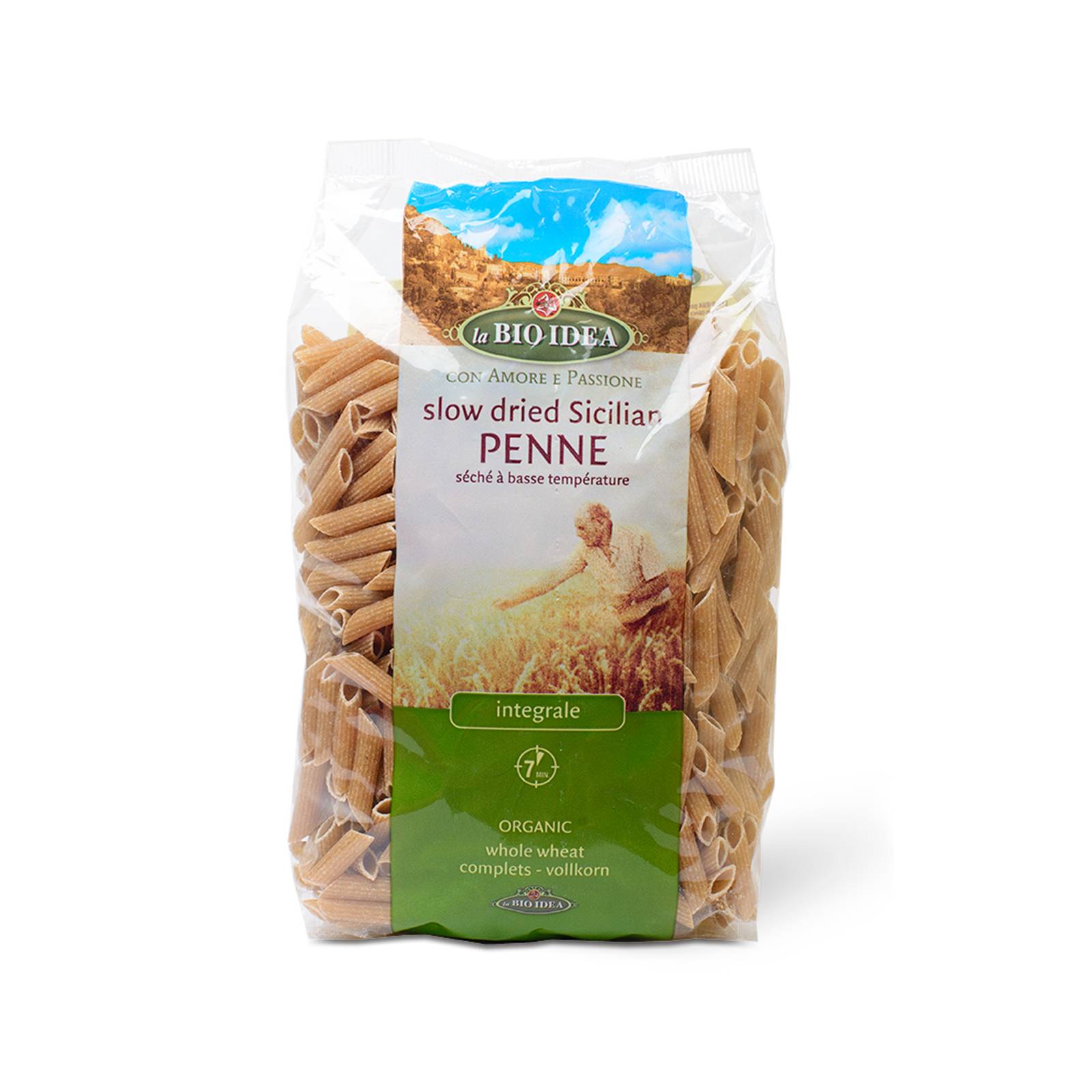 Penne grau integral Eco-Bio 500g - La Bio Idea