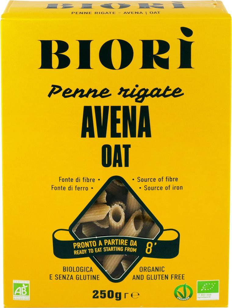 Penne rigate avena din faina de ovaz, eco-bio, 250g - Felicia