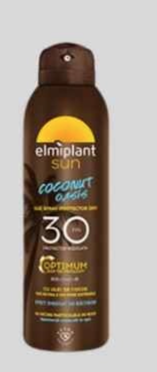 Sun ulei plaja spray cu ulei cocos, spf30, 150ml - Elmiplant