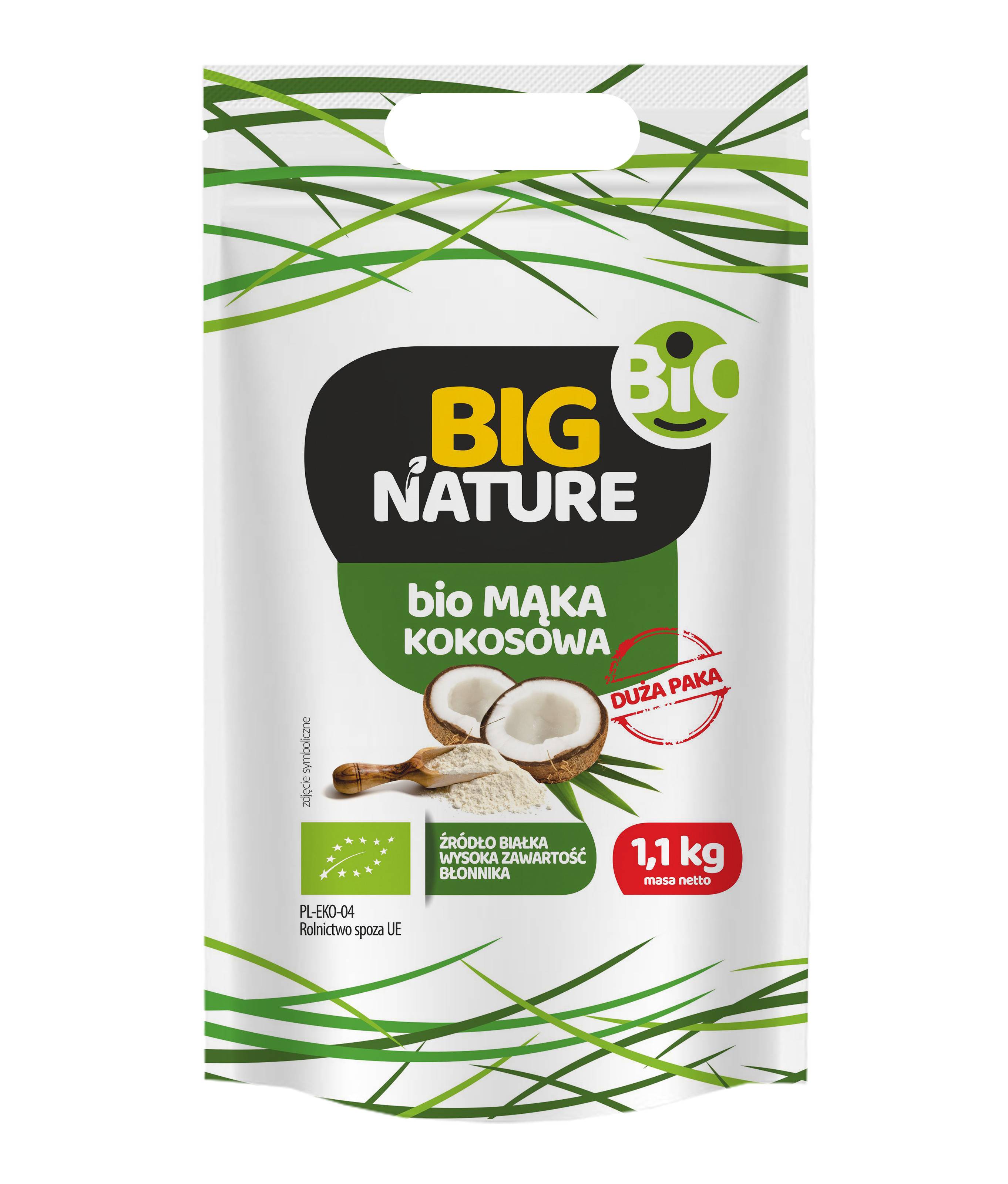 Faina de cocos bio, 1100g - Big Nature