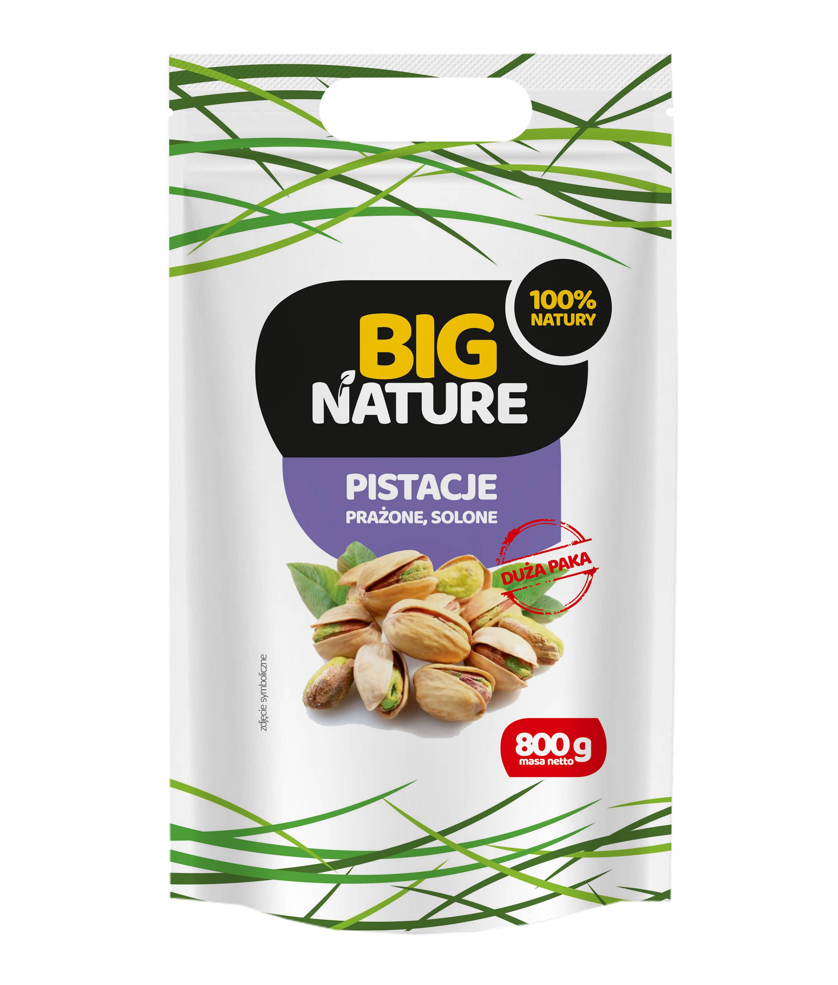 Fistic prajit si sarat, 800g - Big Nature