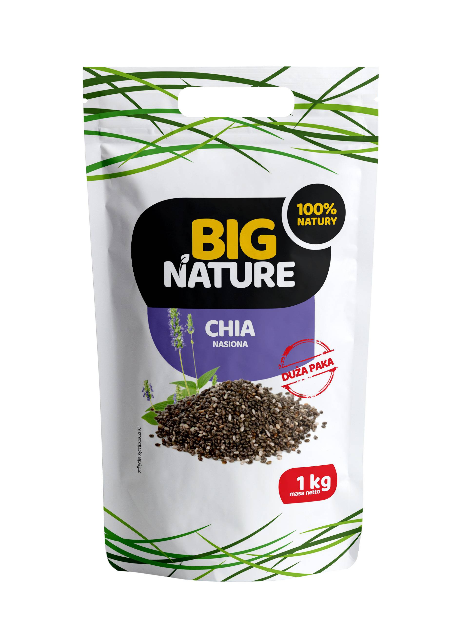 Seminte de chia, 1kg - Big Nature