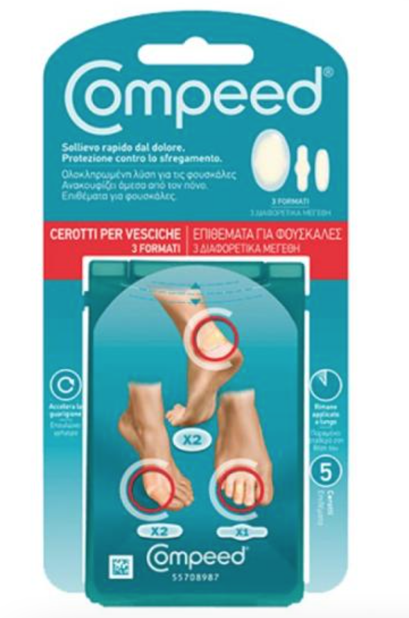 Plasturi pentru basici Mixt, 5buc - Compeed