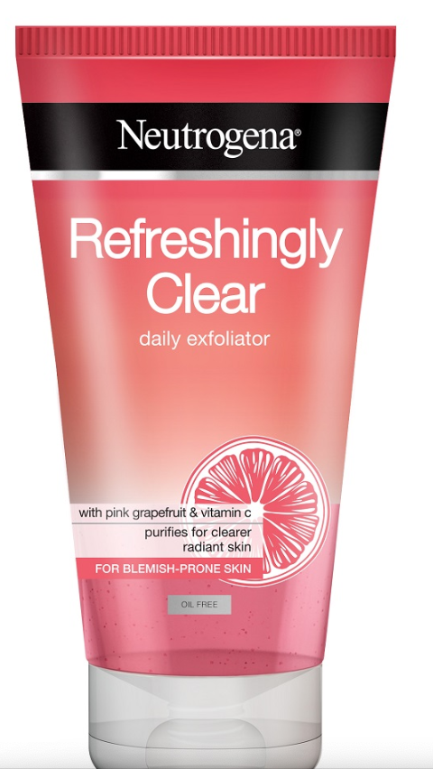 Gel-Scrub exfoliant pentru ten cu imperfectiuni Refreshingly Clear, 150ml - Neutrogena