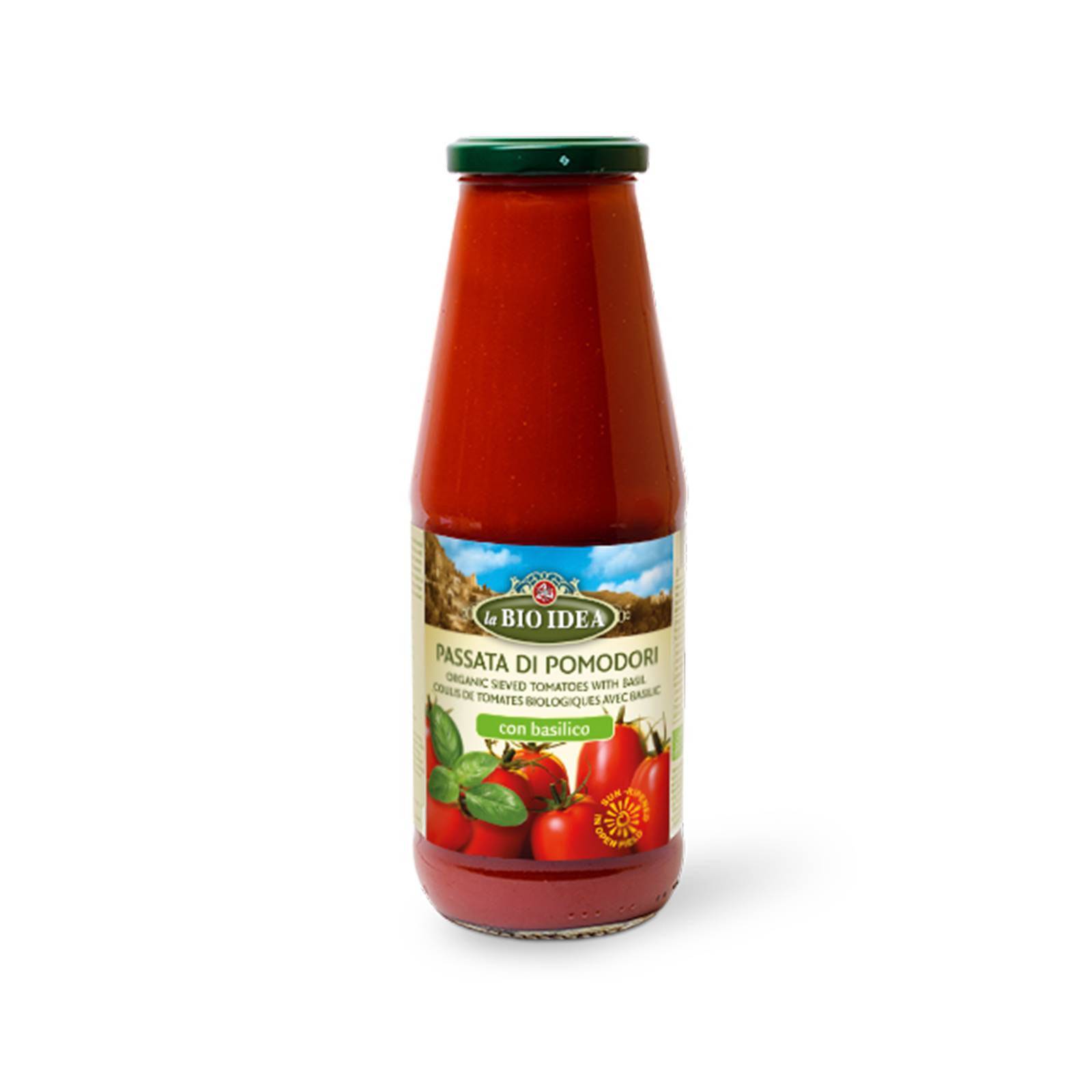 Passata de rosii cu busuioc, eco-bio, 680 ml, La Bio Idea