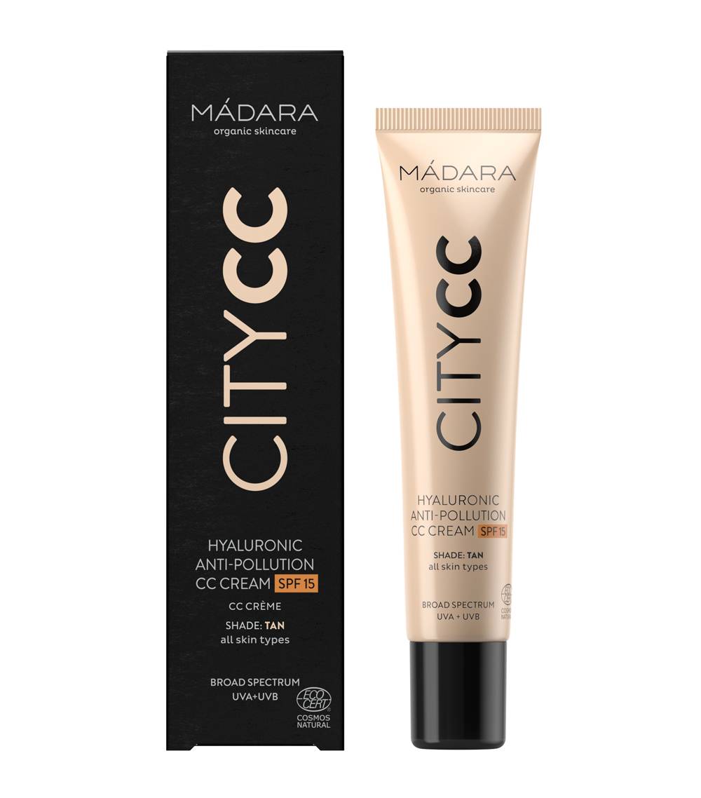 CC CREAM anti poluare SPF15 TAN 40ml - MÁDARA