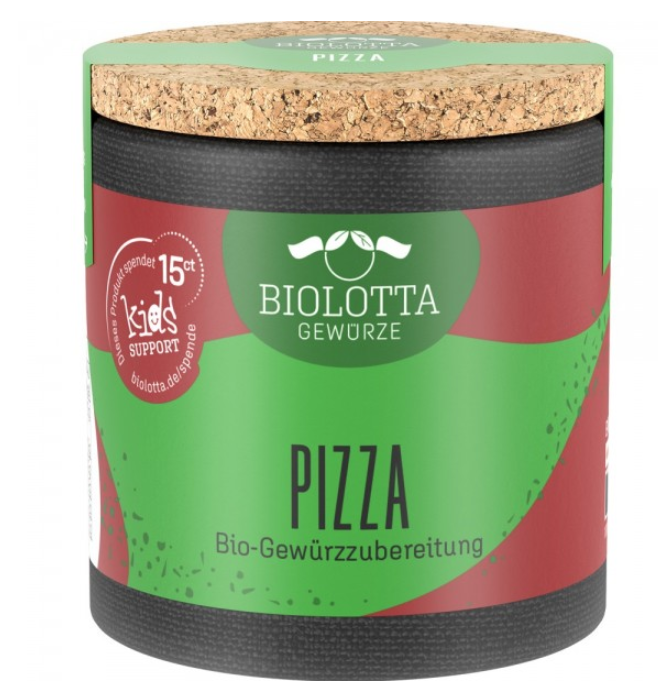 Mix de condimente pentru pizza, eco-bio, 22g - BioLotta