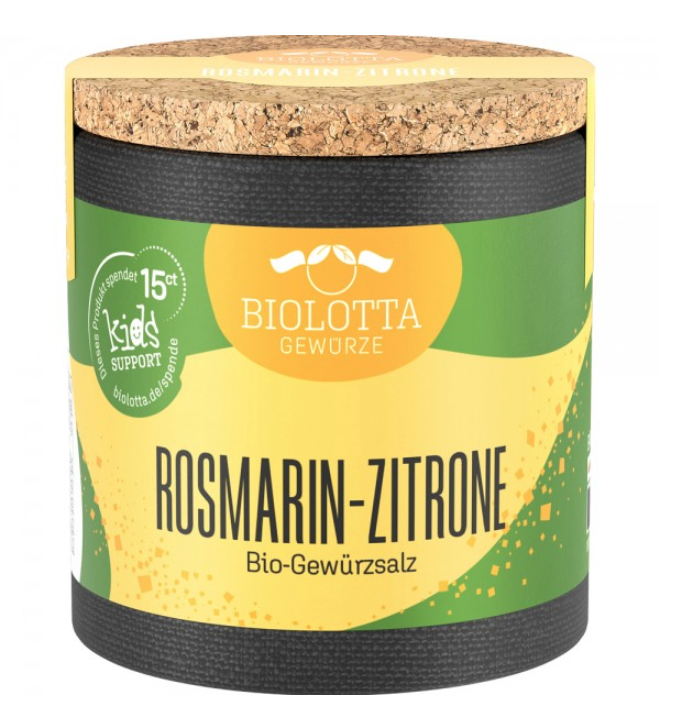 Sare cu rosmarin si lamaie, 55g - BioLotta