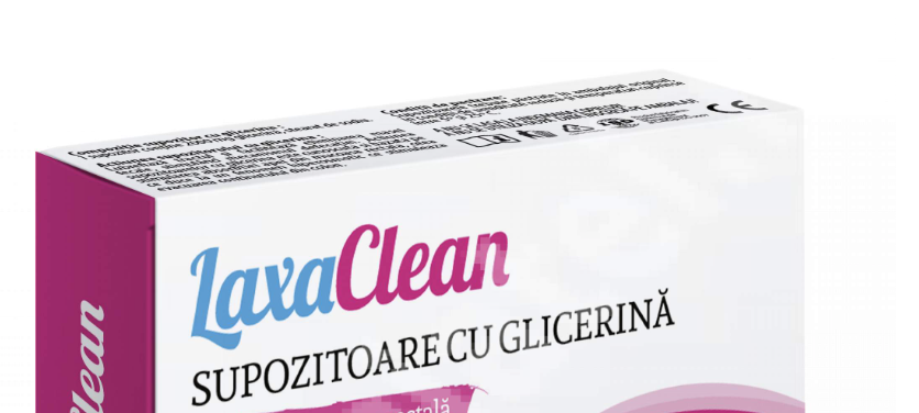 Supozitoare cu glicerina pentru copii LaxaClean, 10buc - Viva Pharma