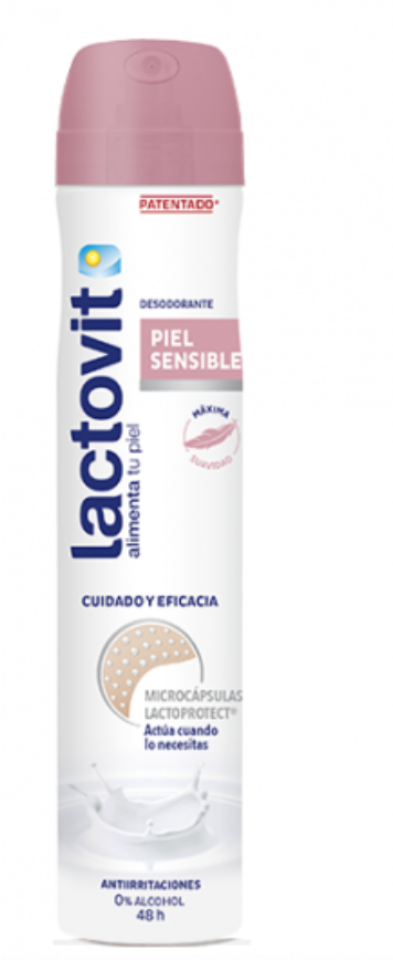 Deo spray pentru piele sensibila, 200ml - Lactovit