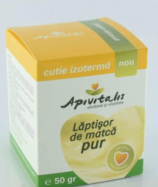 Laptisor de matca pur 50g - Apivitalis