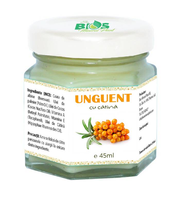 Unguent cu catina, 45ml, Bios Mineral Plant