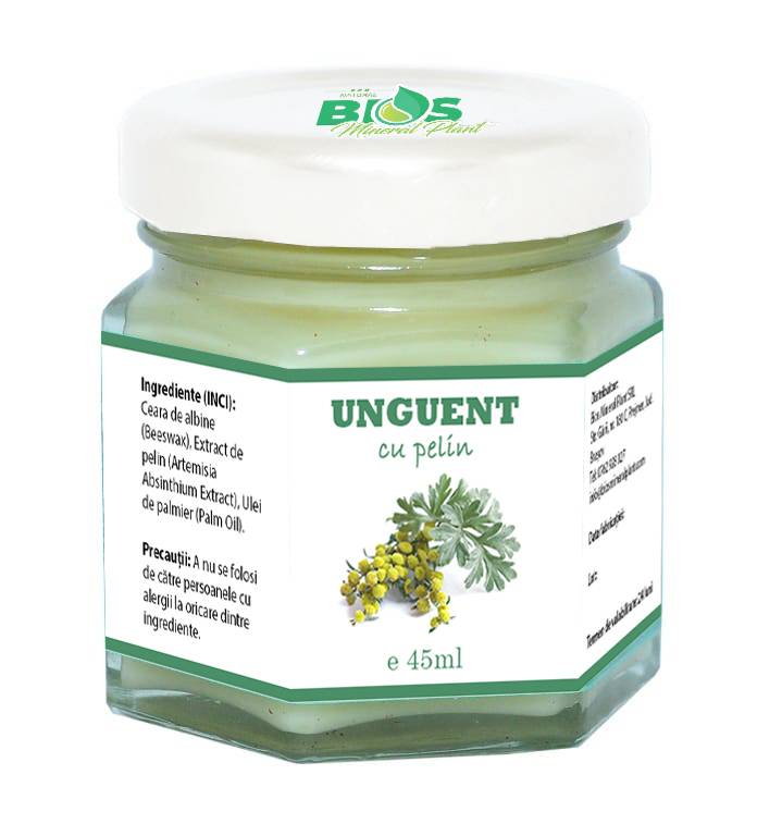 Unguent cu pelin, 45ml - Bios Mineral Plant