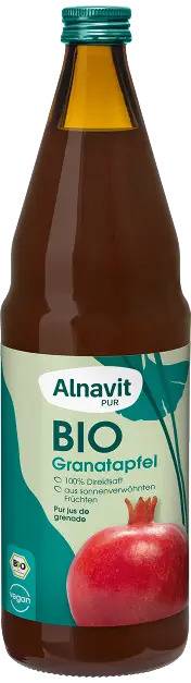 Suc de rodie, eco-bio, 750ml - Alnavit