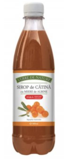 Sirop de catina cu miere 500ml - Manicos