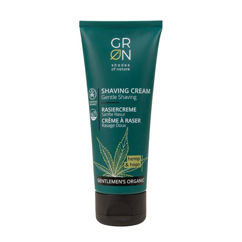 Crema de ras Gentlemens cu canepa si hamei Eco-Bio 75ml - GRN Shades of Nature