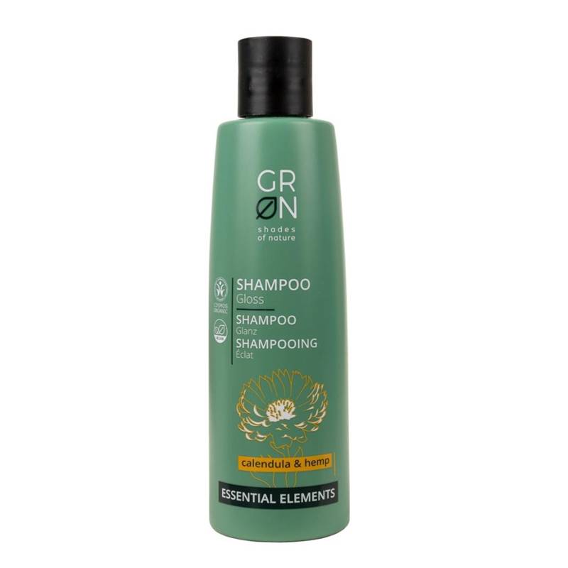 Sampon pentru stralucire cu canepa si galbenele, Bio Organic Essential Elements, 250 ml, GRN Shades 