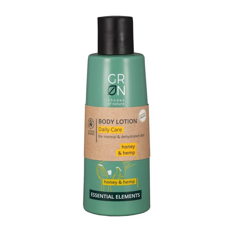 Lotiune de corp cu canepa si miere, eco-bio, 200 ml, GRN Shades of Nature