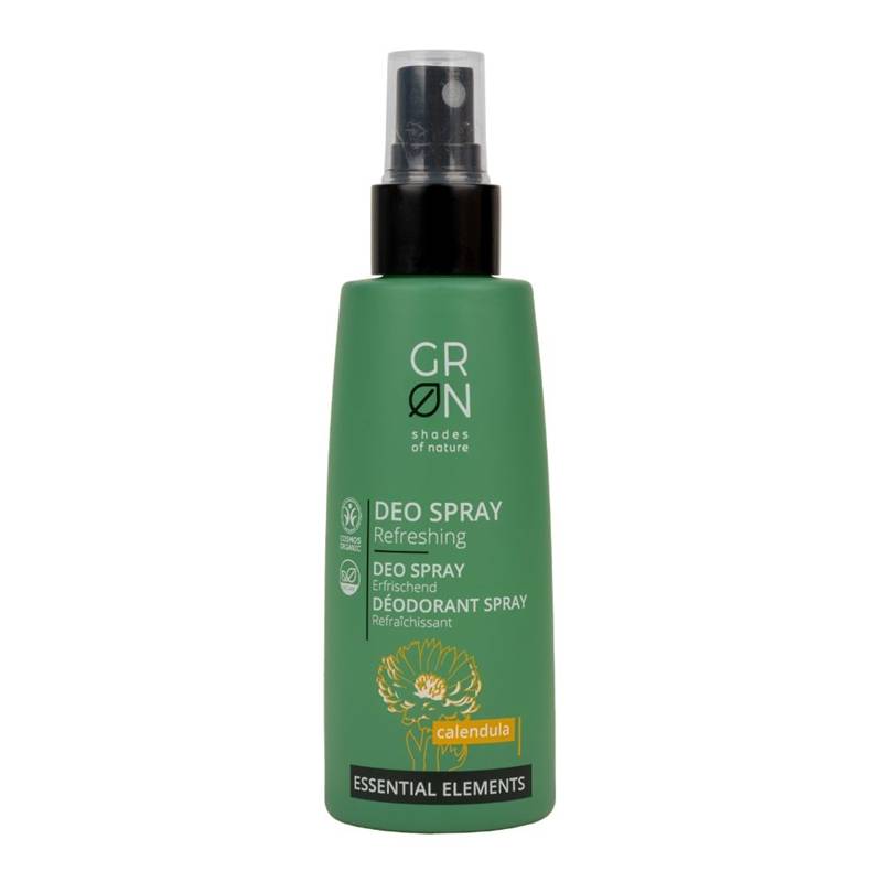 Deo spray revigorant cu galbenele Eco-Bio 75ml - GRN Shades of Nature